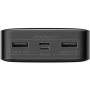 Baseus Bipow powerbanka s porty USB-C / 2x USB-A - 20 000 mAh - černá