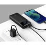 Baseus Bipow powerbanka s porty USB-C / 2x USB-A - 20 000 mAh - černá