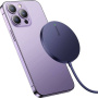 Baseus Simple Mini3 bezdrátová MagSafe nabíječka pro iPhone - 15W - fialová