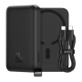 Baseus Magnetic Mini Air bezdrátová MagSafe powerbanka s portem USB-C - 6 000 mAh - černá