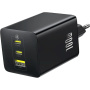 Baseus EnerFill FE11 rychlonabíjecí adaptér s porty 2x USB-C / USB-A - 100W - černý