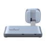 UGREEN MagFlow 3v1 skládací magnetický bezdrátový stojánek pro iPhone / Apple Watch / AirPods - 25W - modrý