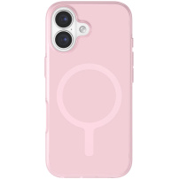 UNIQ MagClick Clario kryt s MagSafe pro iPhone 17 - růžový