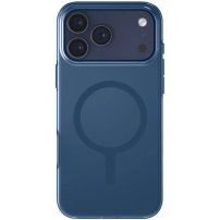 UNIQ MagClick Clario kryt s MagSafe pro iPhone 17 Pro Max - tmavě modrý