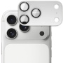 Spigen GLAS.tR EZ Fit Optik Pro XL tvrzené sklo k ochraně čoček fotoaparátu pro iPhone 17 Pro Max - stříbrné