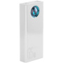 Baseus Amblight powerbanka s porty USB-C / 4x USB-A - 30 000 mAh - bílá