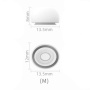 Náhradní silikonové špunty pro AirPods Pro 3 - M - bílé