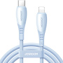 JOYROOM S-A59 nabíjecí a datový kabel - USB-C na Lightning - 1,2 m - modrý