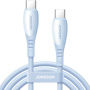 JOYROOM S-A59 nabíjecí a datový kabel - USB-C na USB-C - 1,2 m - modrý