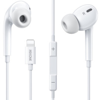 WEKOME YB10 sluchátka s konektorem Lightning - bílá