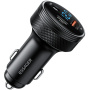 ESSAGER ES-CC26 autonabíječka s porty DC / USB-C / USB-A - 150W - černá