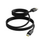 Baseus Tungsten Gold magnetický nabíjecí a datový kabel - USB-A na USB-C - 1 m - černý