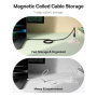 Baseus Tungsten Gold magnetický nabíjecí a datový kabel - USB-A na USB-C - 1 m - černý