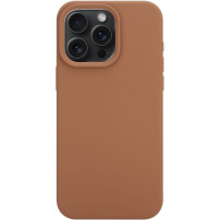 Tactical Velvet Smoothie silikonový kryt s MagSafe pro iPhone 15 Pro Max - hnědý