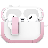 DUX DUCIS Pecp odolný obal s karabinou pro AirPods Pro 2 - růžový