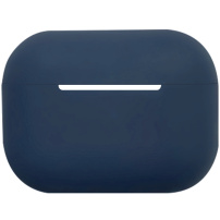 Silikonový ochranný obal pro AirPods Pro 2 s Lightning konektorem - tmavě modrý