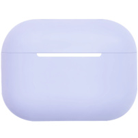 Silikonový ochranný obal pro AirPods Pro 2 s Lightning konektorem - fialový