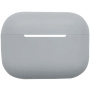Silikonový ochranný obal pro AirPods Pro 2 s Lightning konektorem - šedý