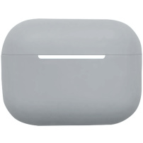 Silikonový ochranný obal pro AirPods Pro 2 s Lightning konektorem - šedý