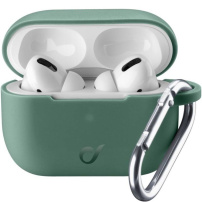CellularLine Bounce ochranný obal s karabinou pro AirPods Pro - zelený