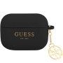 Guess 4G Charms silikonový obal pro AirPods Pro - černý