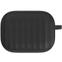 Silikonový obal s rýhovaným povrchem pro AirPods Pro - černý