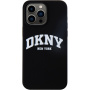 DKNY Arch Logo silikonový kryt s MagSafe pro iPhone 14 Pro Max - černý