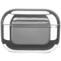 Ochranný metalický obal pro AirPods Pro - stříbrný