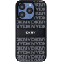 DKNY Repeat Pattern Tonal Stripe kryt pro iPhone 14 Pro Max - černý
