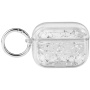 Transparentní obal se třpytkami pro AirPods Pro - čirý
