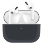 Ultratenký silikonový obal pro AirPods Pro - tmavě šedý