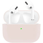 Ultratenký silikonový obal pro AirPods Pro - pískově růžový