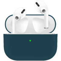 Ultratenký silikonový obal pro AirPods Pro - petrolejový