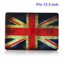 Ochranný plastový obal / kryt pro Macbook Pro 13" A1278 - retro vlajka UK
