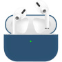 Ultratenký silikonový obal pro AirPods Pro - půlnočně modrý