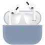 Ultratenký silikonový obal pro AirPods Pro - modrošedý