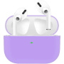 Ultratenký silikonový obal pro AirPods Pro - fialový