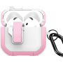 DUX DUCIS Pecp odolný obal s karabinou pro AirPods 4 / 5 - růžový