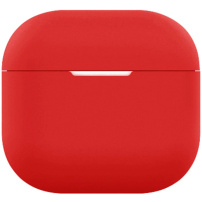 Ochranný silikonový obal pro AirPods 4 / 5 - červený