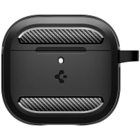 Spigen Rugged Armor odolný obal pro AirPods 4 / 5 - černý