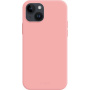 FIXED MagFlow silikonový kryt s MagSafe pro iPhone 14 Plus - růžový