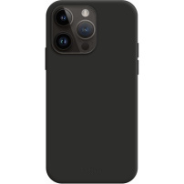 FIXED MagFlow silikonový kryt s MagSafe pro iPhone 14 Pro Max - černý