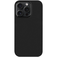 FIXED MagFlow silikonový kryt s MagSafe pro iPhone 15 Pro - černý