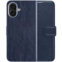 FIXED Opus flipové pouzdro pro iPhone 16 Plus - tmavě modré