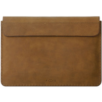 FIXED Oxford kožená obálka s prošíváním pro iPad 9,7" (2017/2018) / Air 1 / 2 / Pro 9,7" - hnědá
