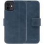 FIXED ProFit kožené flipové pouzdro pro iPhone 12 / 12 Pro - tmavě modré