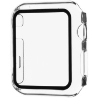 FIXED Pure ochranné pouzdro s tvrzeným sklem pro Apple Watch 42mm - čiré