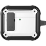 Super odolný obal s karabinou pro AirPods 4 / 5 - bílý
