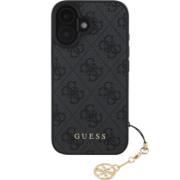 Guess 4G Charms kryt pro iPhone 16 Plus - šedý