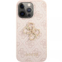 Guess 4G Metal Logo kryt pro iPhone 13 Pro Max - růžový